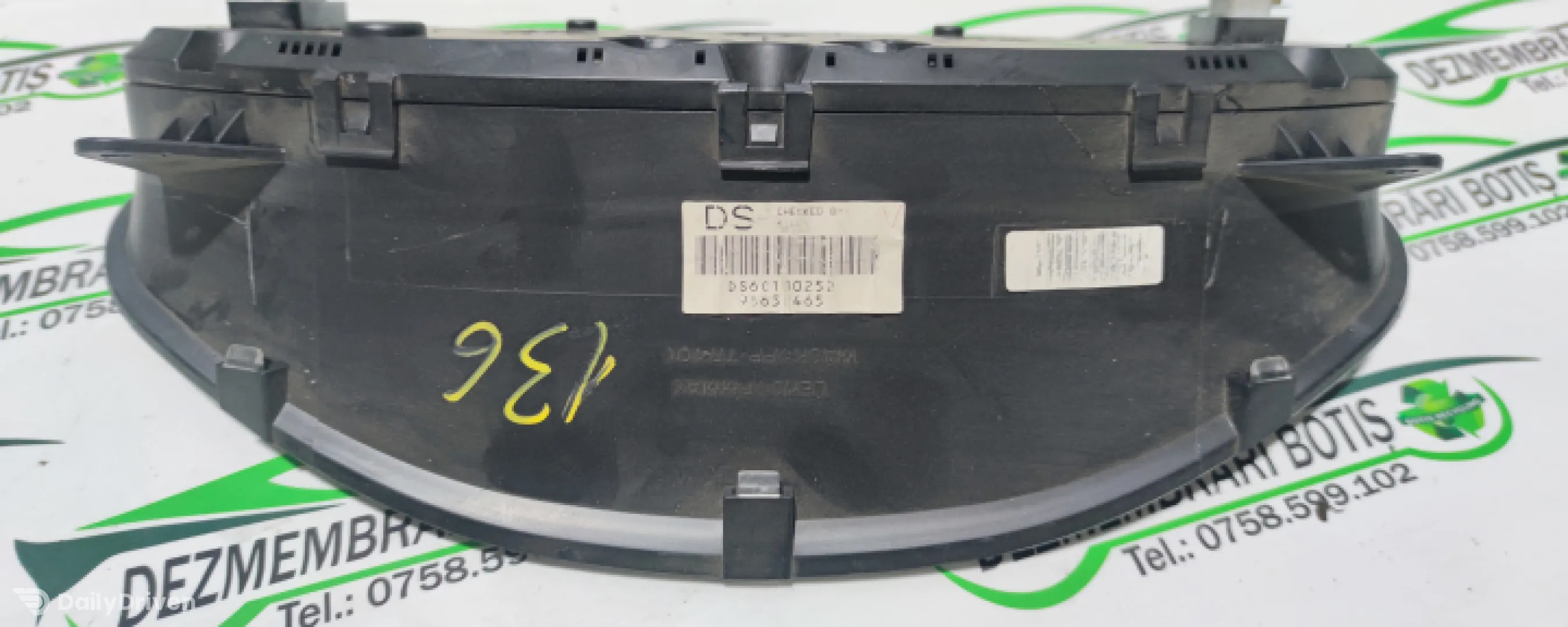 Ceasuri bord 9665 465 Chevrolet Aveo T200 [2003 - 2008] Sedan 1.4 MT (82 hp)