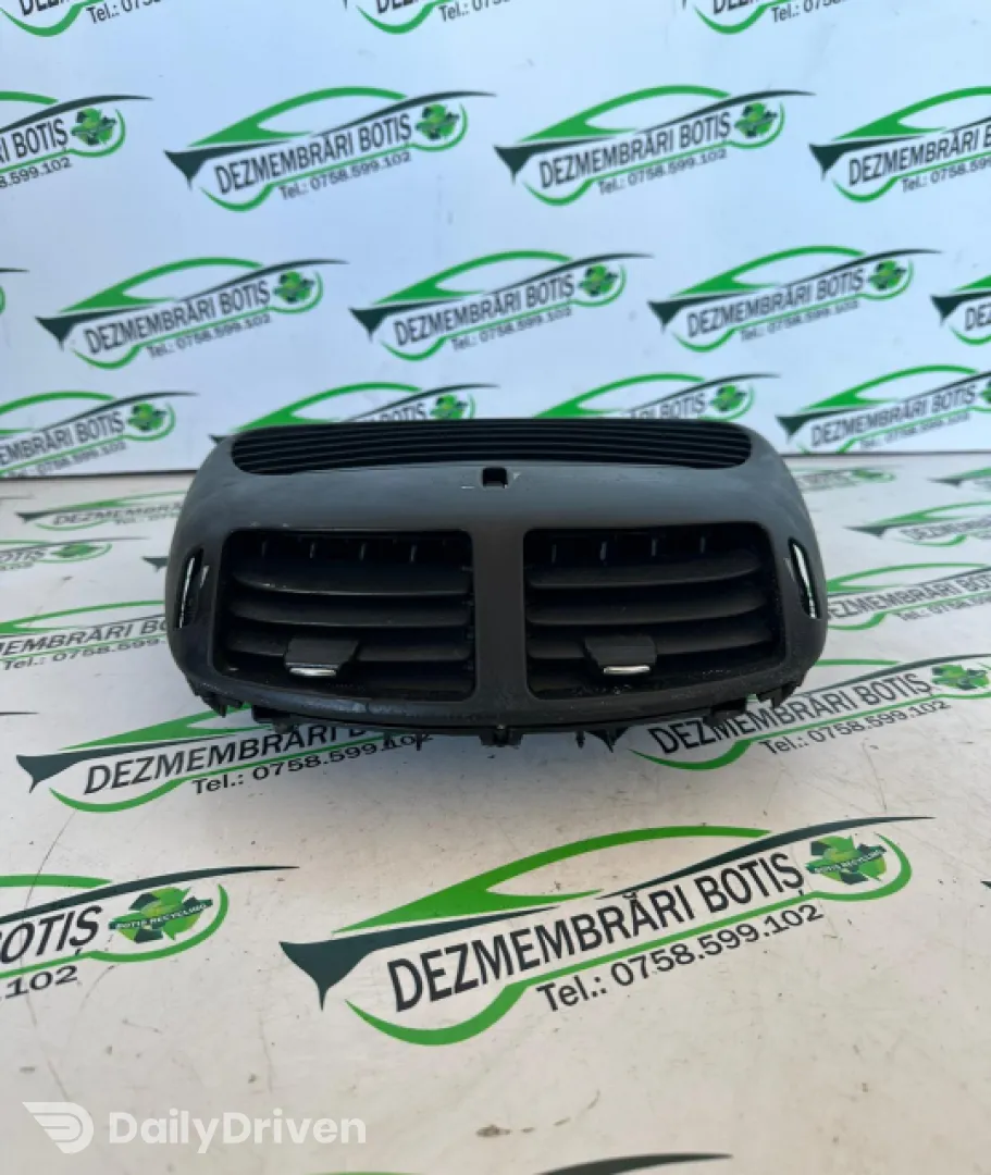 Grila ventilatie bord centru 225501 ABS Alfa Romeo 147  [2000 - 2004] Hatchback 3-usi 1.9 JTD MT (115 hp)