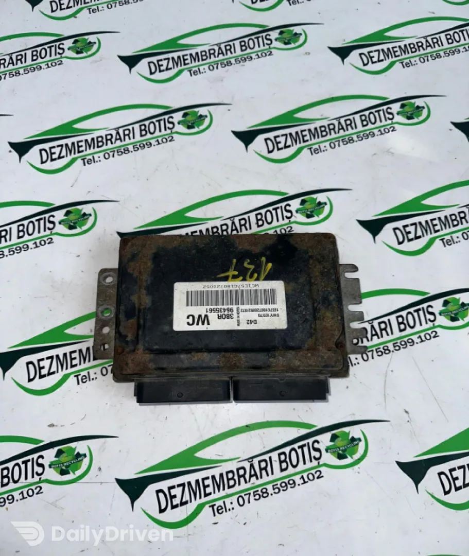 Calculator motor ECU 96435561 Chevrolet Aveo T250 [facelift] [2006 - 2012] Sedan 1.2 MT (84 hp)