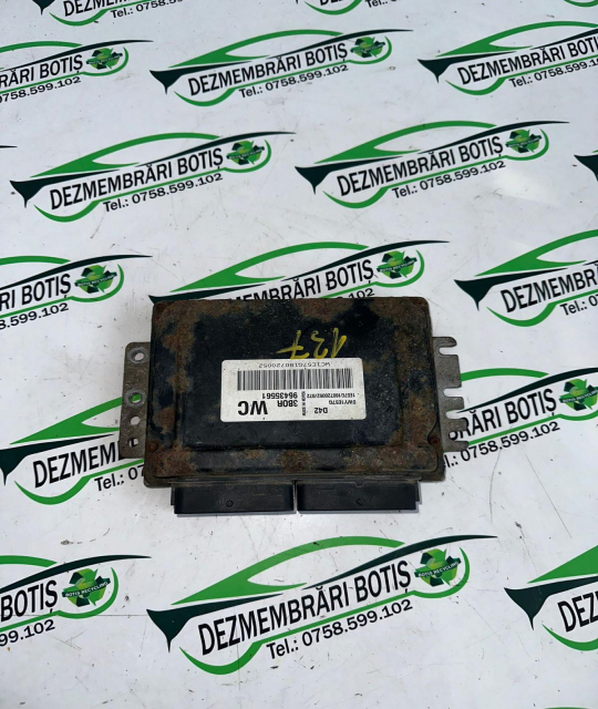Calculator motor ECU 96435561 Chevrolet Aveo T250 [facelift] [2006 - 2012] Sedan 1.2 MT (84 hp)