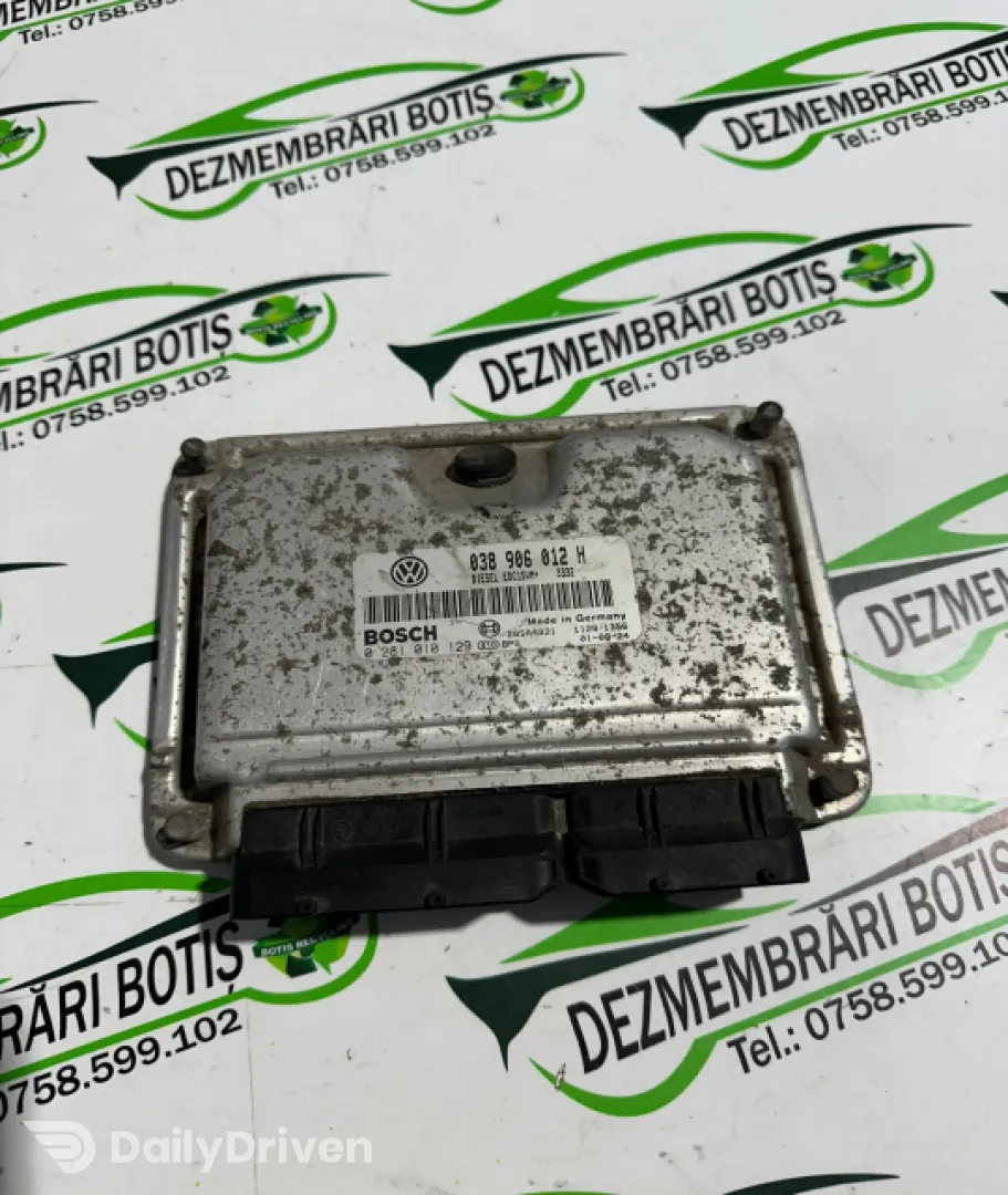 Calculator motor ECU 038906012H Skoda Octavia  [facelift] [2000 - 2010] Liftback 5-usi 1.9 TDI MT (110 hp)