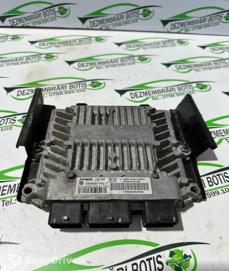Calculator motor ECU 5WS40110C-T Citroen C3  [2002 - 2010] Hatchback 1.4 HDi MT (68 hp)
