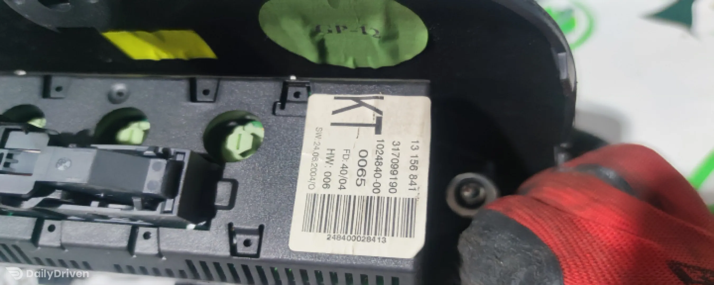 Ceas /267 Opel Meriva  [2002 - 2006] Minivan 1.7 CDTI MT (75 hp)