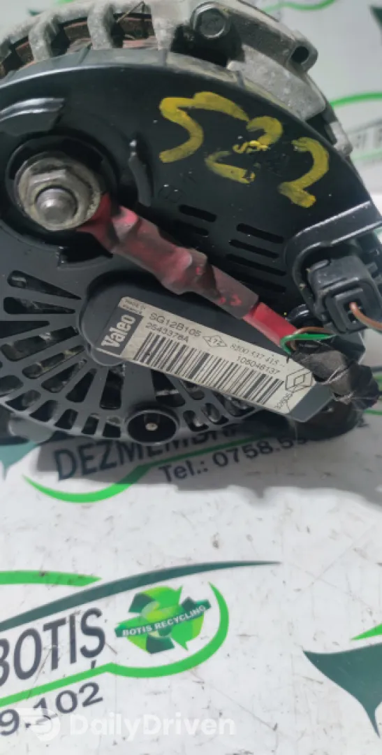 Alternator /522 SG12B105    8200537415 Dacia Logan  [2004 - 2008] Sedan 1.5 D MT (70 hp)