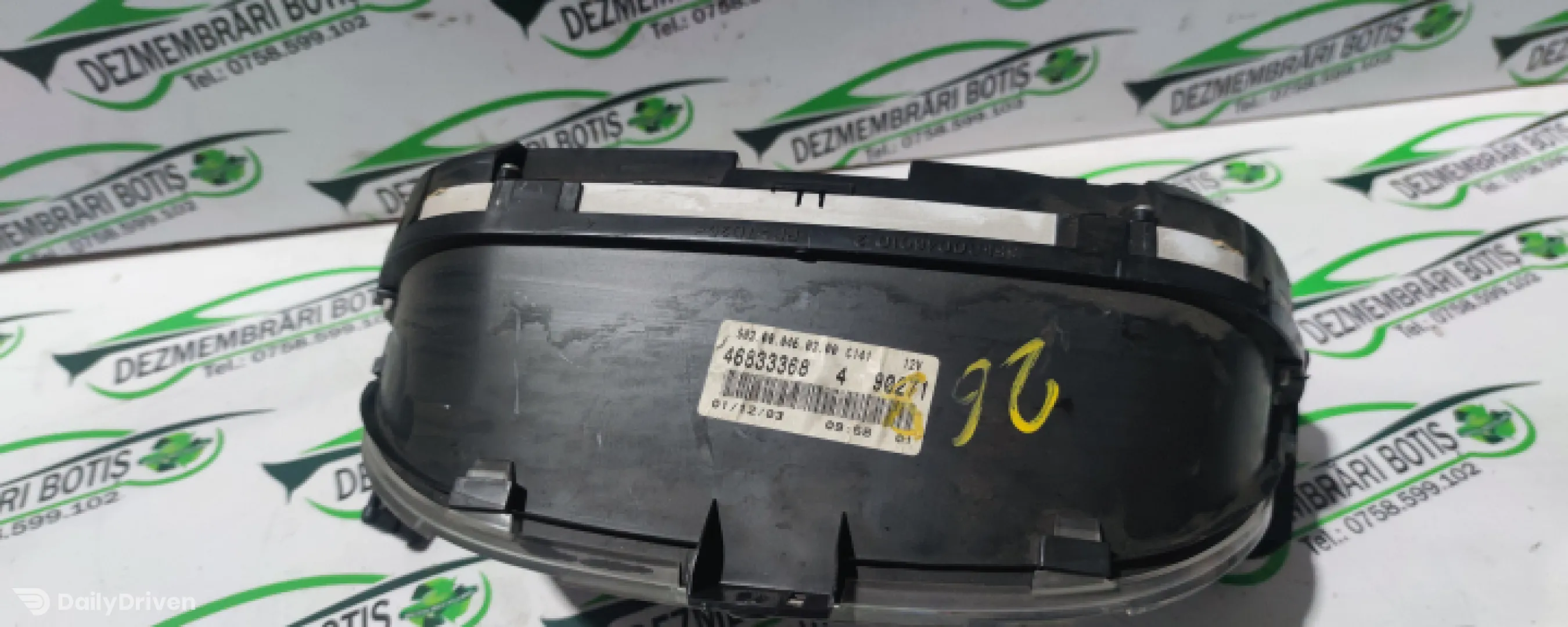 Ceasuri bord /268 46833368   4 90271 Fiat Punto 2 [facelift] [2003 - 2009] Hatchback 5-usi 1.2 MT (80 hp)