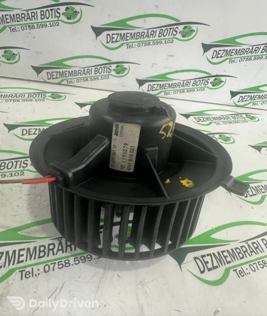 Ventilator aeroterma Volkswagen VW Polo 3 6N [1994 - 2001] Classic Sedan 1.9 D MT (64 hp)
