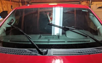 How to properly reset the windshield wiper position