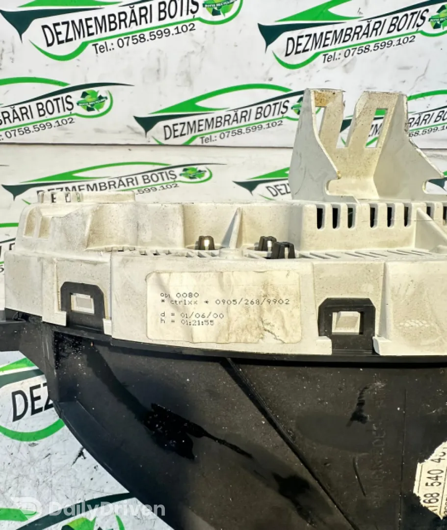 Ceasuri bord Mercedes-Benz A-Class W168 [1997 - 2001] Hatchback A 160 MT (102 hp)