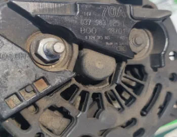 Alternator 037903025 L Volkswagen VW Polo 3 6N [facelift] [2000 - 2002] Hatchback 3-usi 1.0 MT (50 hp)