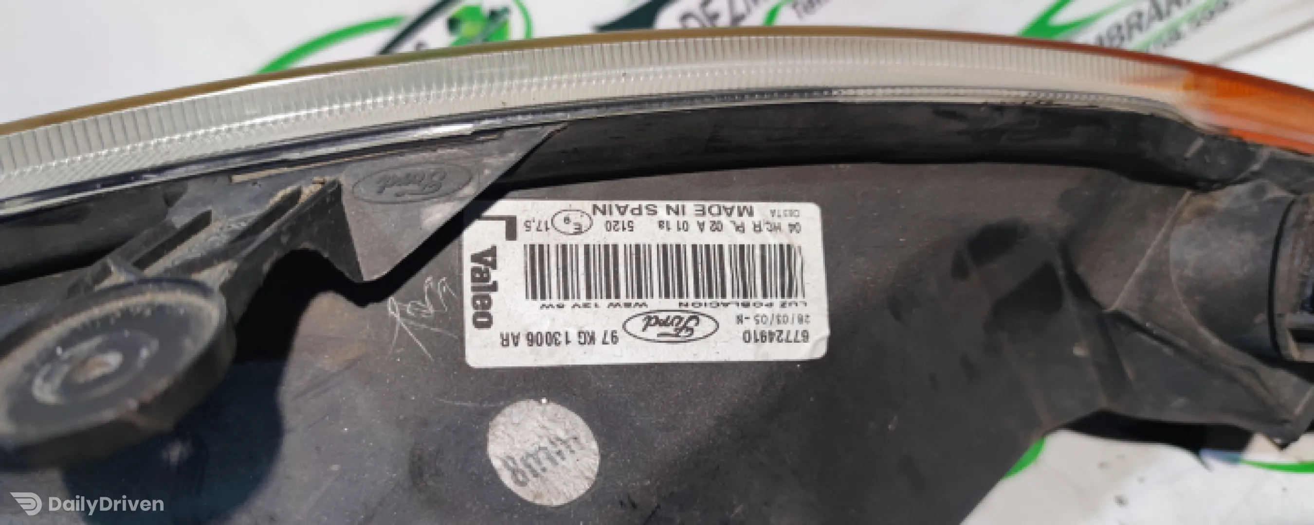 Far stanga /482 Ford Ka  [1996 - 2008] Hatchback 3-usi 1.3 MT (60 hp)