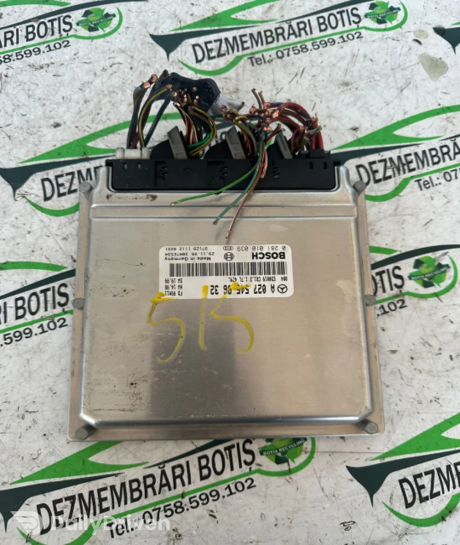 Calculator motor ECU /515 A 027 545 96 32 Mercedes-Benz A-Class W168 [1997 - 2001] Hatchback A 170 CDI AT (90 hp)