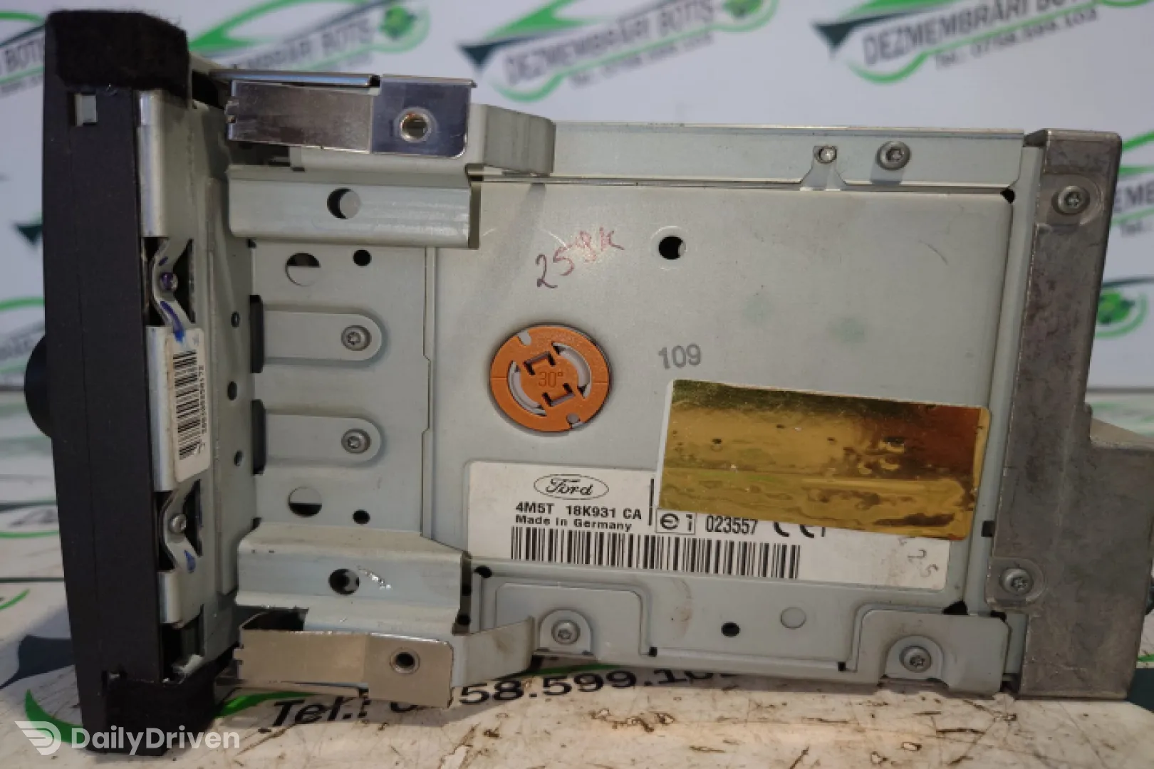 Radio cd 4M5T 18K931 CA Ford Focus 2 [2004 - 2008] Hatchback 5-usi 1.6 TDCi MT (109 hp)