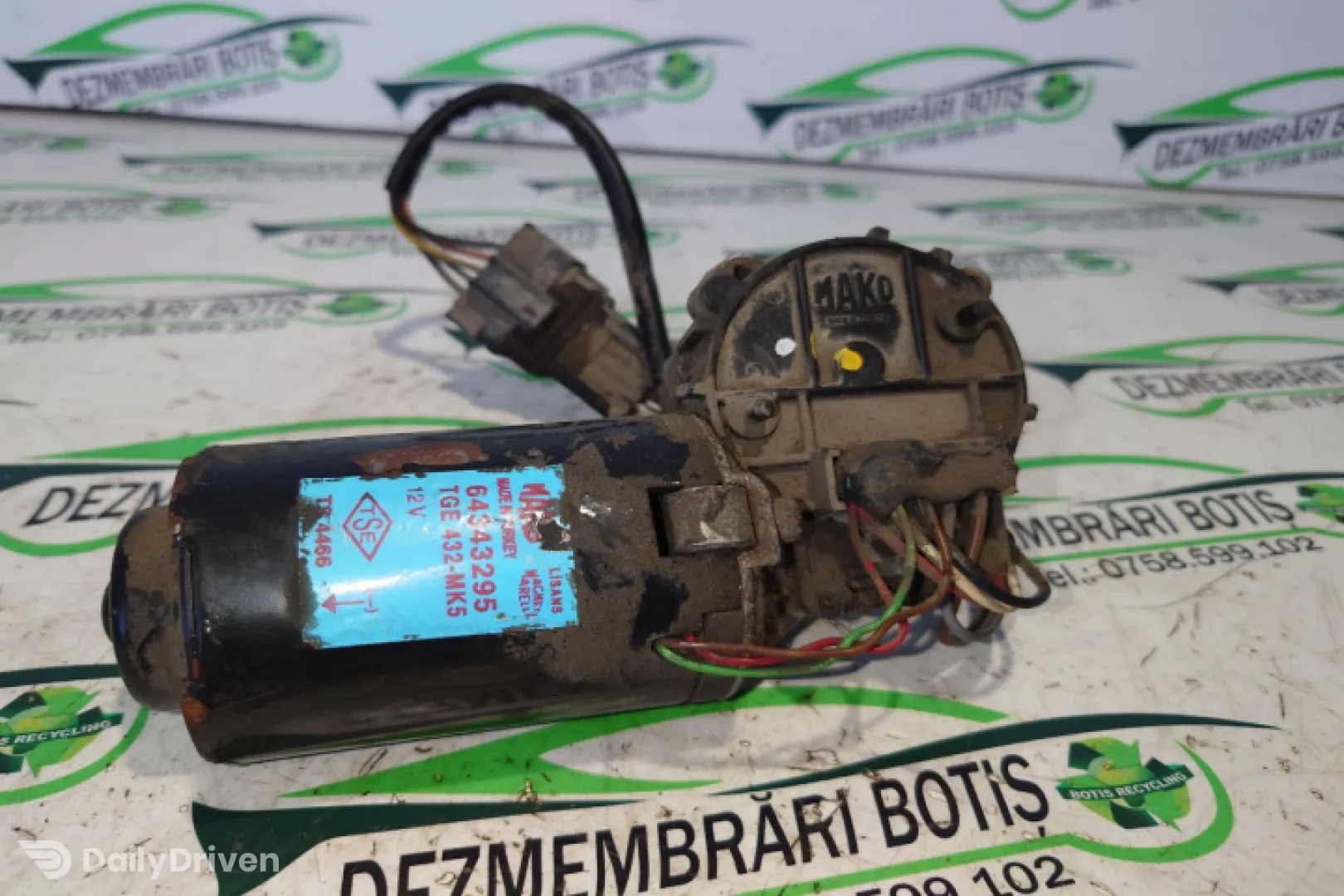 Motoras stergatoare volan pe stanga 64343295 Dacia Logan  [2004 - 2008] Sedan 1.4 MT (75 hp)