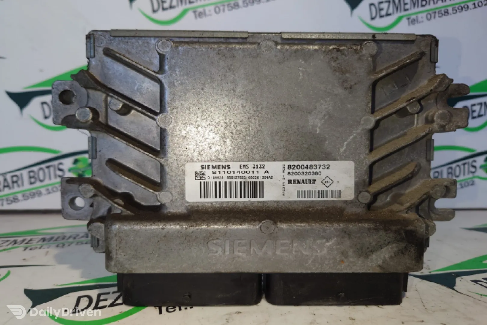 Calculator motor ECU S110140011 A Dacia Logan  [2004 - 2008] Sedan 1.4 MT (75 hp)