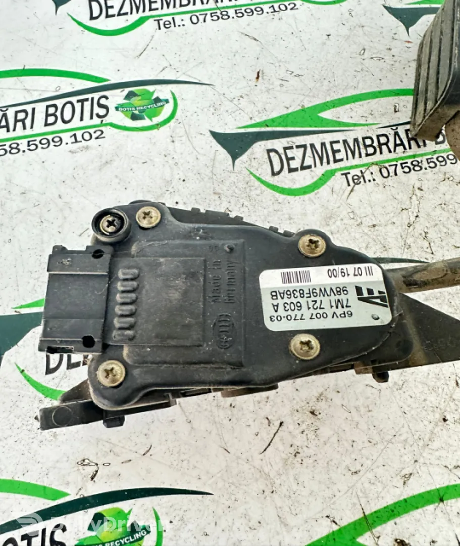 Pedala acceleratie 7M1 721 603 A Ford Galaxy  [facelift] [2000 - 2006] Minivan 1.9 TDi MT (115 hp)