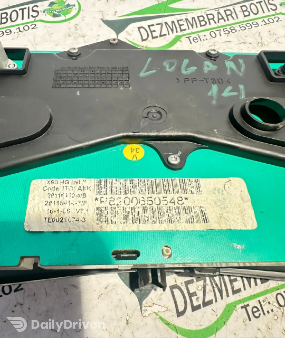 Ceasuri bord Dacia Logan  [2004 - 2008] Sedan 1.4 MT (75 hp)
