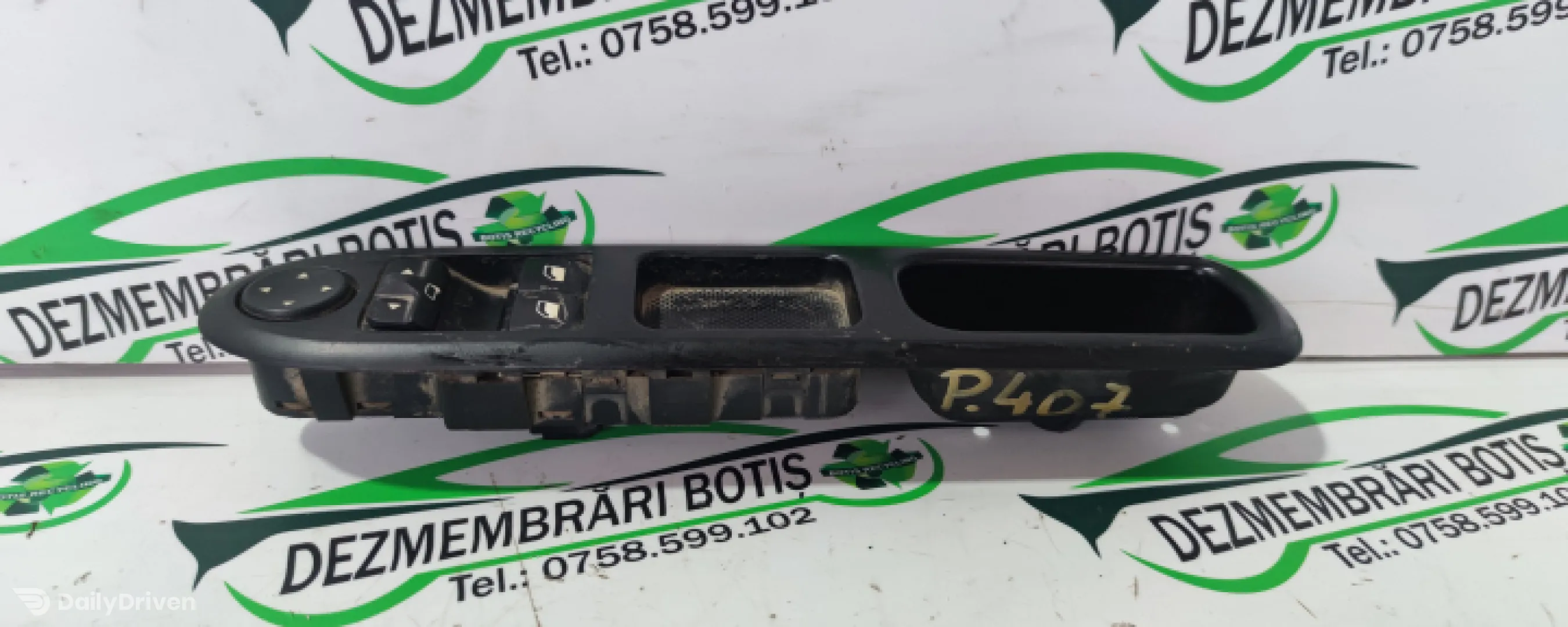 Butoane geam sofer Peugeot 407  [2004 - 2010] Sedan 1.6 HDi MT (109 hp) CU FILTRU DE PARTICULE