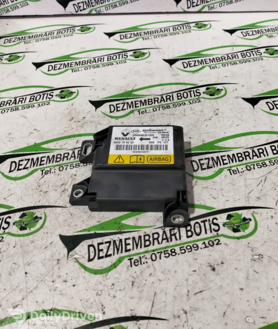 Calculator airbag Dacia Logan  [2004 - 2008] Sedan 1.6 MT (87 hp)
