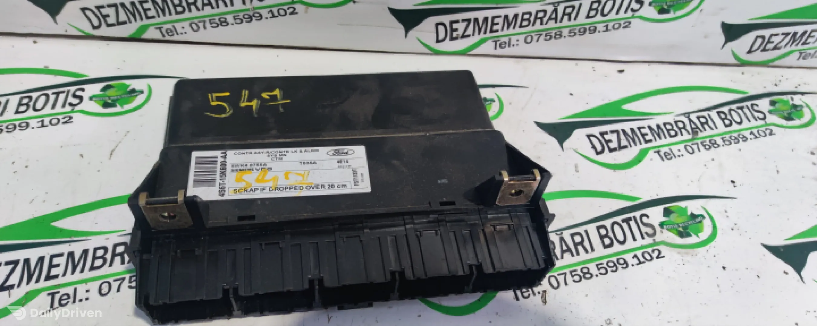 Modul confort 4s6t-15k600-AA Ford Fiesta 5 [2001 - 2007] Hatchback 3-usi 1.4 TDCi MT (68 hp)