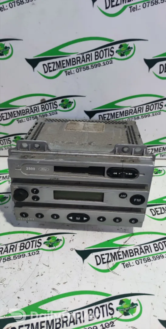 Radiocasetofon Ford Fiesta 5 [2001 - 2007] Hatchback 3-usi 1.4 TDCi MT (68 hp)