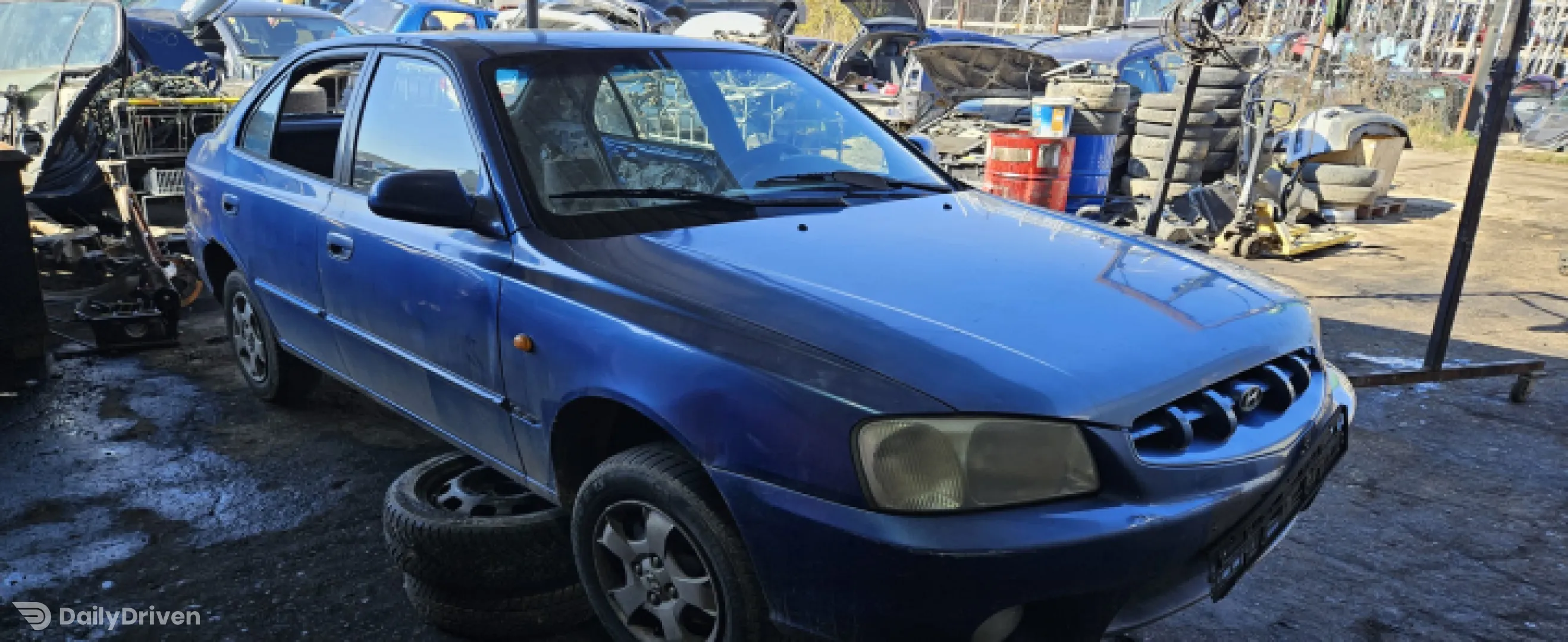 Usa / Portiera fata dreapta Hyundai Accent X3 [facelift] [1997 - 2000] Sedan 1.3 MT (85 hp)