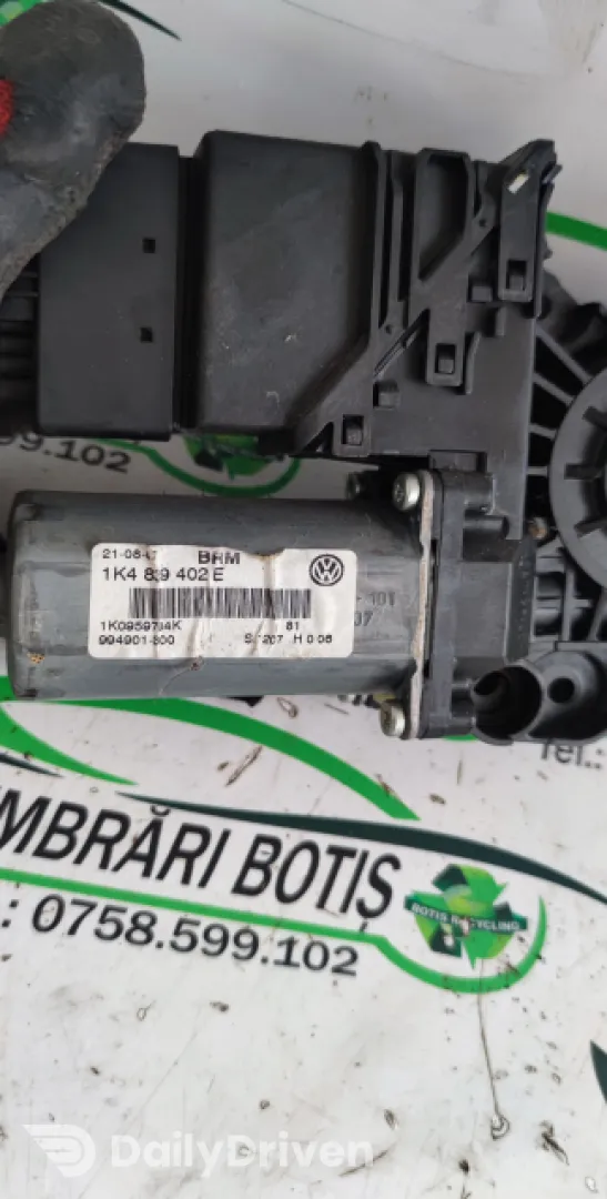 Motoras macara geam spate dreapta /1K4 839 402 E Volkswagen VW Golf 5 [2003 - 2009] Hatchback 5-usi