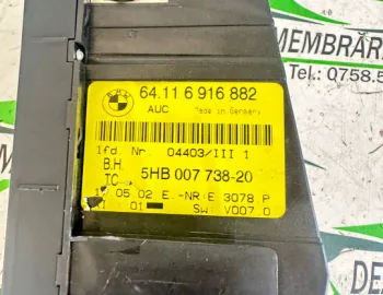 Comanda AC 64.11 6 916 882 BMW Seria 3 E46 [1997 - 2003] Sedan 4-usi 318i AT (118 hp)