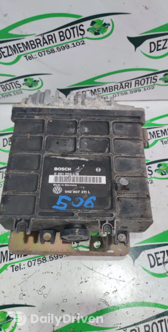 Calculator motor ECU 1H0 907 311 L Volkswagen VW Vento  [1992 - 1998] Sedan 1.8 AT (90 hp)