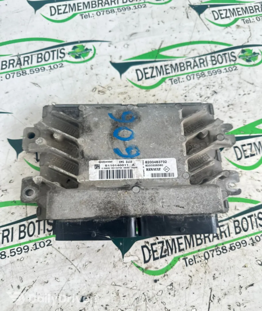 Calculator motor ECU 8200483732 Dacia Logan  [facelift] [2007 - 2012] Sedan 1.4 MT (75 hp)