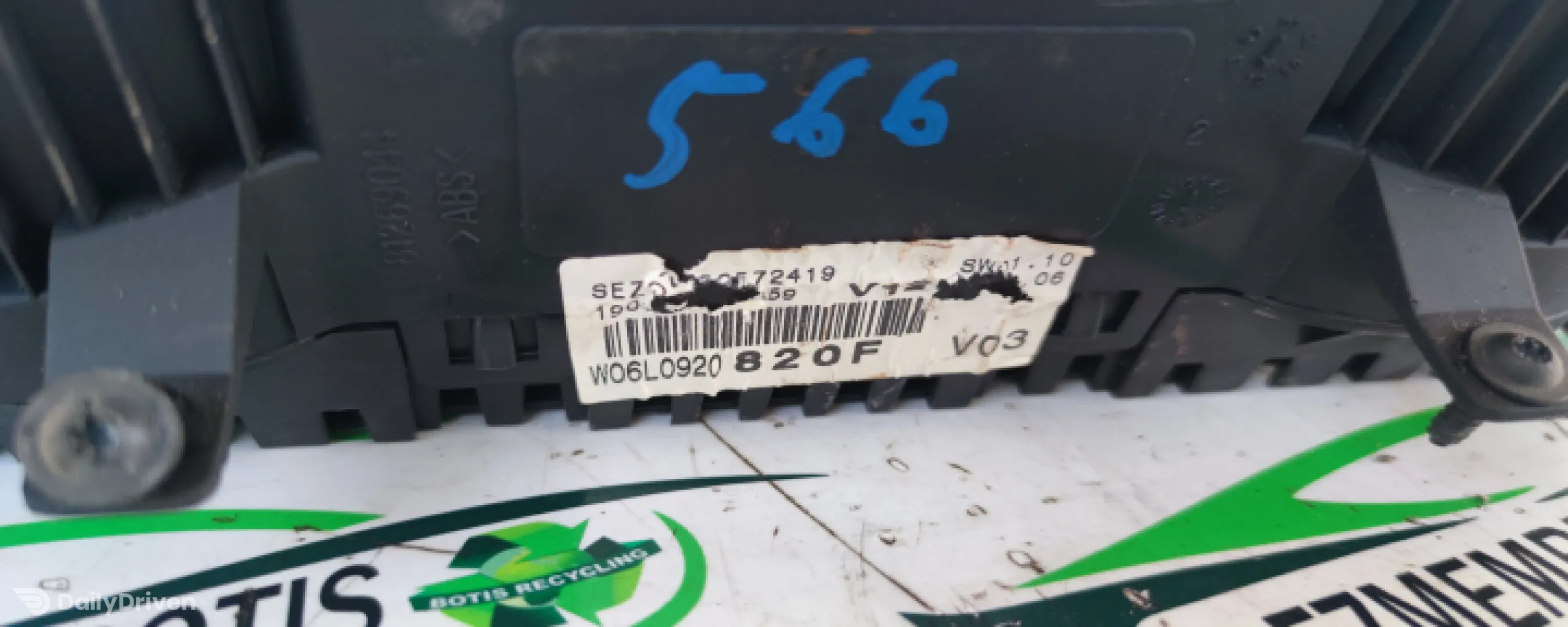 Ceasuri bord Seat Ibiza 3 6L [2002 - 2006] Hatchback 5-usi 1.2 MT (64 hp)