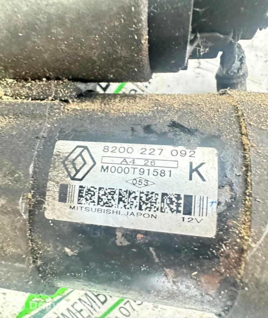 Electromotor 8200 227 092 Renault Clio 2 [facelift] [2001 - 2005] Hatchback 5-usi 1.5 dCi MT (65 hp)