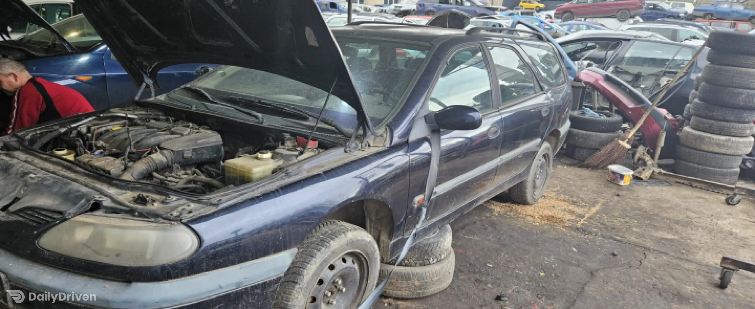 Usa / Portiera spate dreapta Renault Laguna  [facelift] [1998 - 2001] Grandtour wagon 1.6 MT (108 hp)