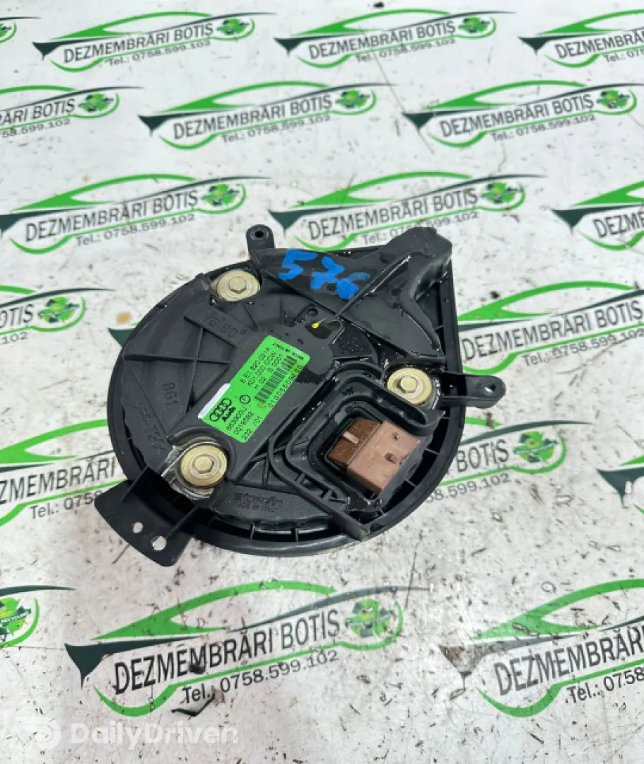 Ventilator aeroterma 8 E1 820 021A Audi A4 B6 [2000 - 2005] Sedan 1.9 TDI 5MT (130 hp)