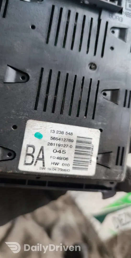 Display bord  13 238 546 Opel Astra H [2004 - 2007] Hatchback 1.7 ECO TEC