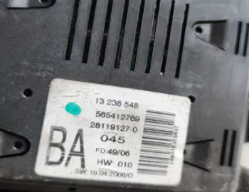 Display bord  13 238 546 Opel Astra H [2004 - 2007] Hatchback 1.7 ECO TEC