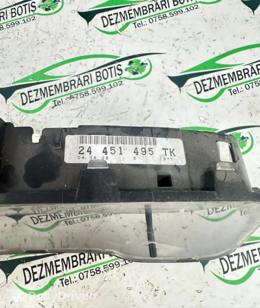 Ceasuri bord 24 451 495 TK Opel Astra G [1998 - 2009] Hatchback 5-usi 1.6 MT (101 hp)