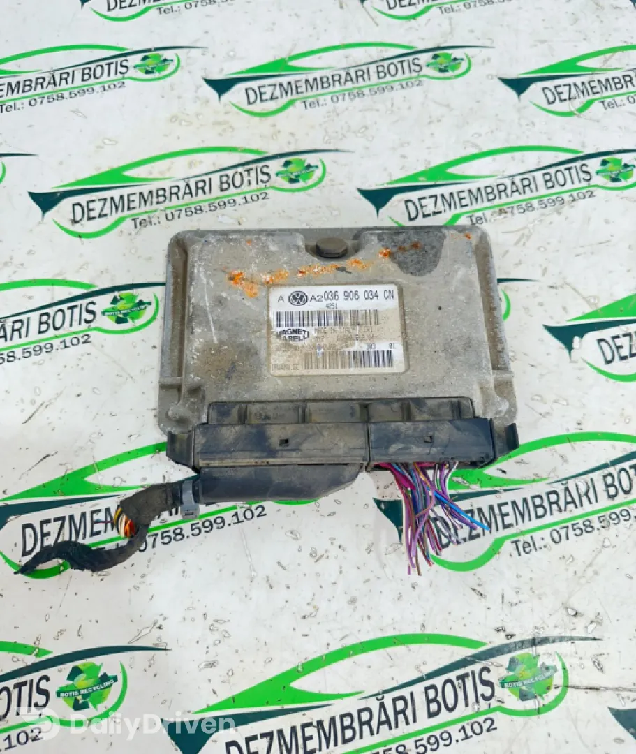 Calculator motor ECU 036 906 034 CN Volkswagen VW Golf 4 [1997 - 2006] wagon 1.6 16v AT (102 hp)