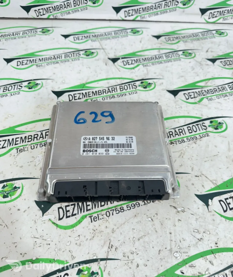 Calculator motor ECU A 027 545 96 32 Mercedes-Benz A-Class W168 [facelift] [2001 - 2004] hatchback A 170 CDI AT (96hp)