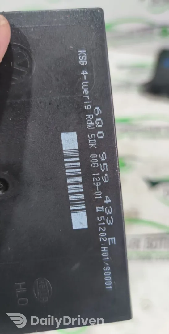 Calculator confort 6Q0 959 433 E Seat Ibiza 3 6L [2002 - 2006] Hatchback 5-usi 1.2 MT (64 hp)