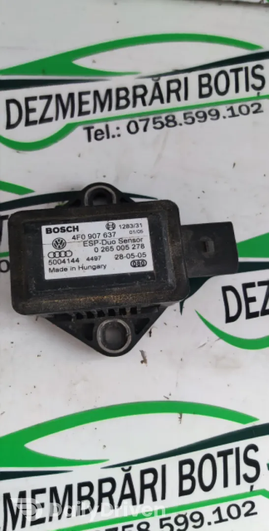 Senzor ESP 4F0 907 637 Volkswagen VW Golf 5 [2003 - 2009] Hatchback 5-usi