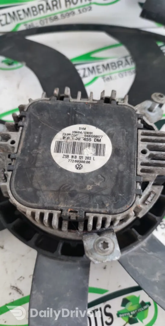 Electroventilator racire motor 1K0 121 203 L Volkswagen VW Golf 5 [2003 - 2009] Hatchback 5-usi