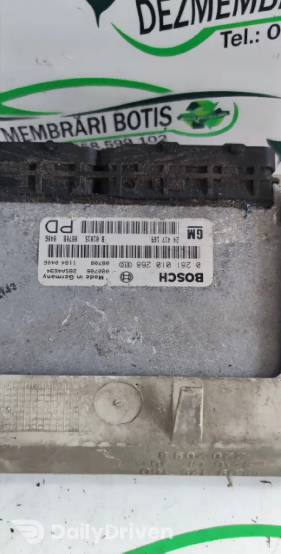 Calculator motor ECU 0281010268 Opel Zafira A [1999 - 2003]