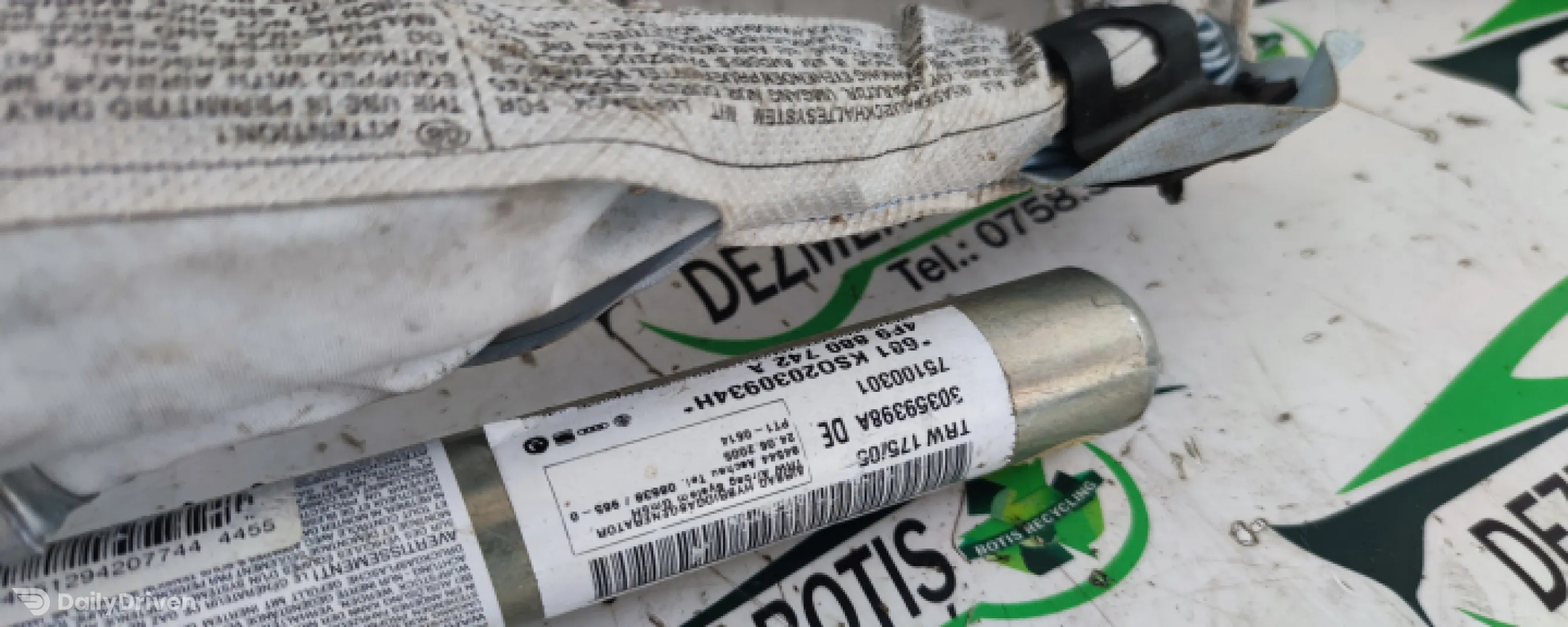 Airbag cortina dreapta 4F9 880 742 A Audi A6