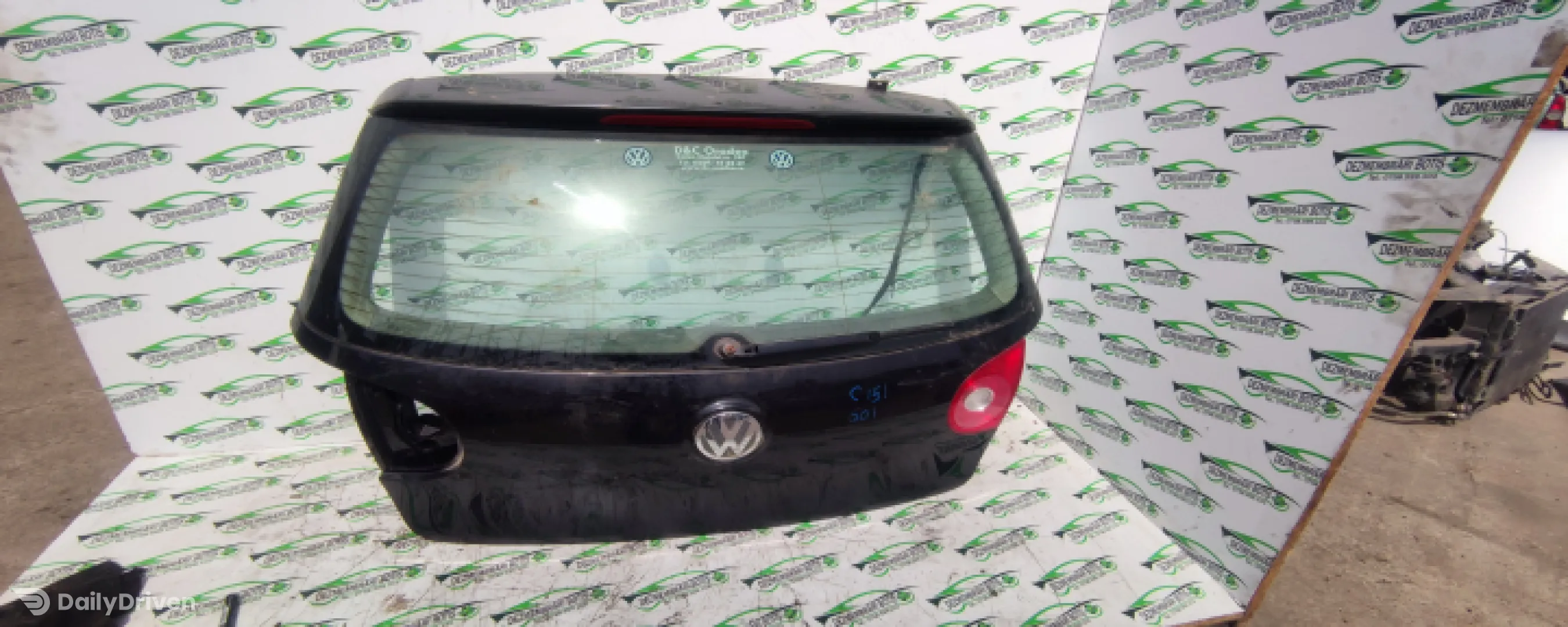 Hayon / Haion cu luneta /601 Volkswagen VW Golf 5 [2003 - 2009] Hatchback 5-usi