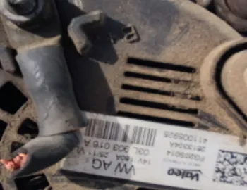 Alternator /656 03L 903 016 A Volkswagen VW Polo 3 6N [facelift] [2000 - 2002] Hatchback 3-usi 1.4 TDi MT (75 hp)