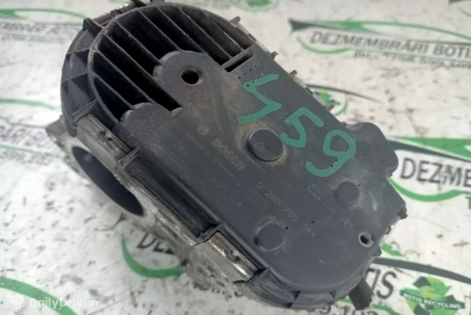 Clapeta acceleratie 0 280 750 044 Opel Agila  [2000 - 2003] Minivan 1.2 MT (75 hp)
