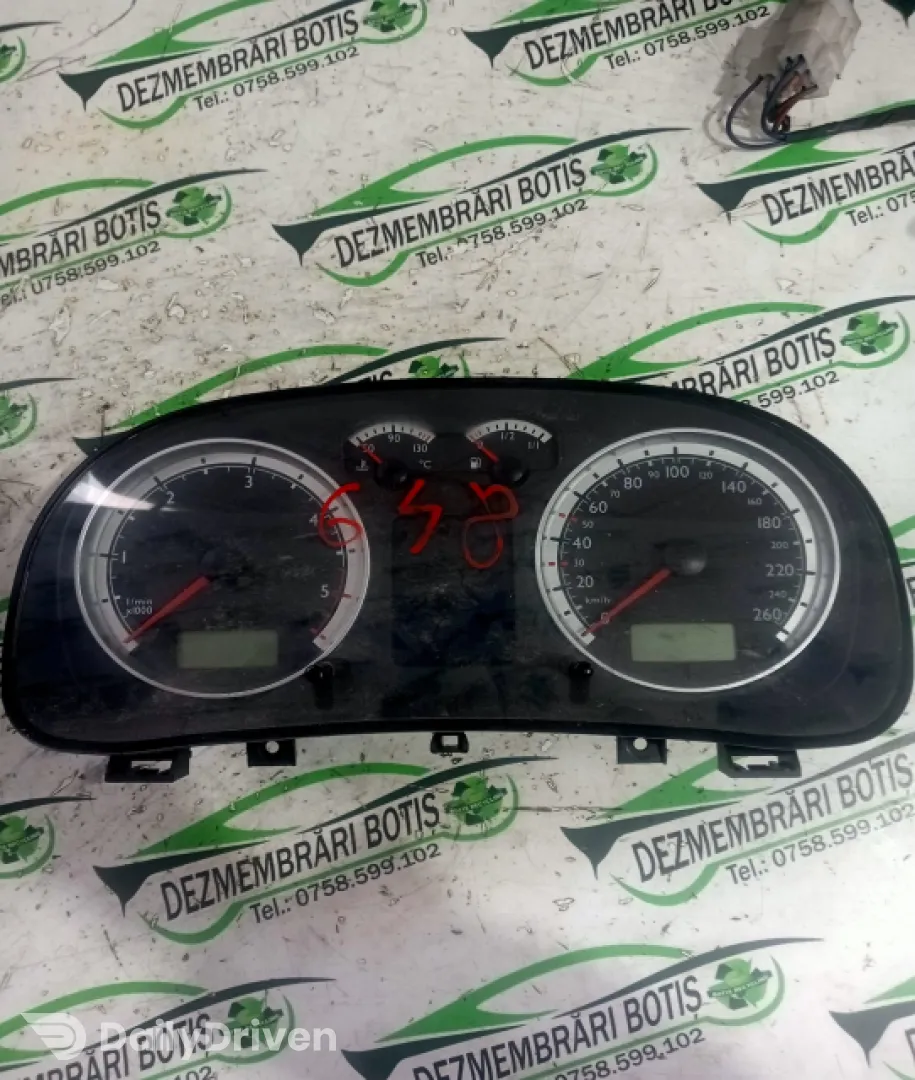 Ceasuri bord VWZ7Z0A3411599 Volkswagen VW Bora  [1998 - 2005] Sedan 1.9 TDI MT (115 hp)