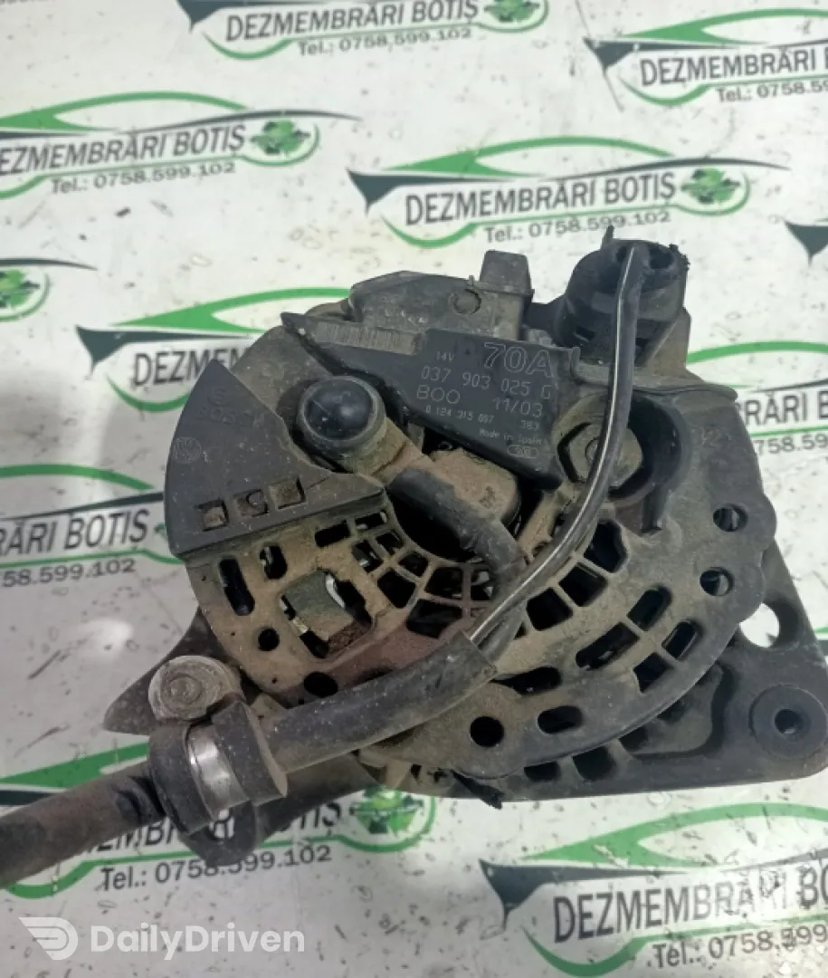 Alternator 037 903 025 G Volkswagen VW Bora  [1998 - 2005] Sedan 1.9 TDI MT (130 hp)