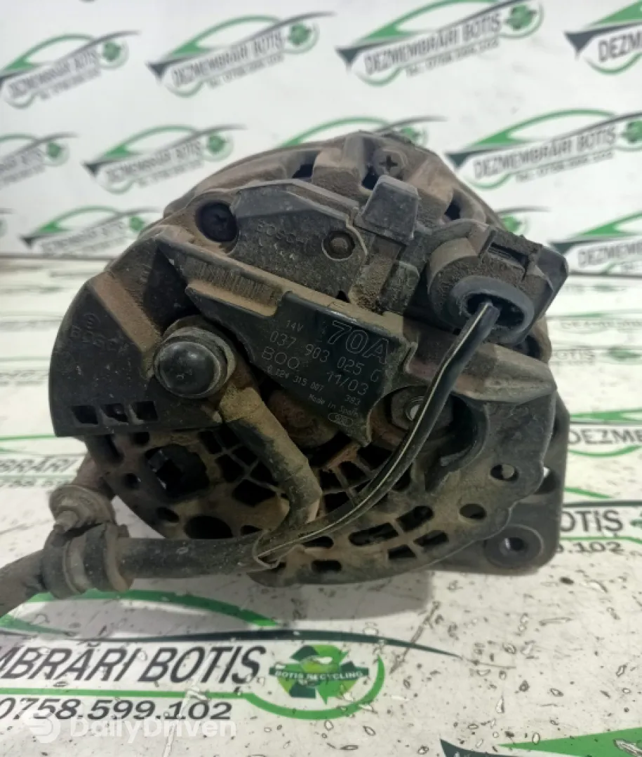 Alternator 037 903 025 G Volkswagen VW Bora  [1998 - 2005] Sedan 1.9 TDI MT (130 hp)