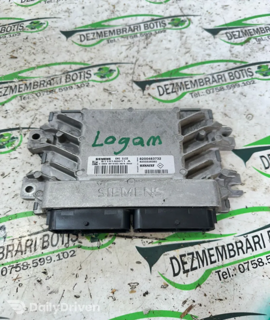Calculator motor ECU 8200483732 Dacia Logan  [2004 - 2008] Sedan 1.4 MT (75 hp)